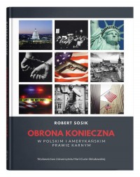 Obrona konieczna w polskim i amerykańskim - okładka książki