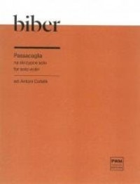 Passacaglia na skrzypce solo - okładka książki
