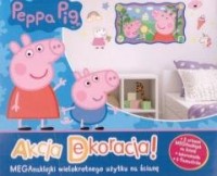 Peppa Pig. Akcja dekoracja - okładka książki