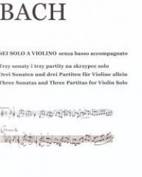 Sei Solo A Violino Johann Sebastian - okładka książki