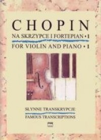 Słynne transkrypcje na skrzypce - okładka książki