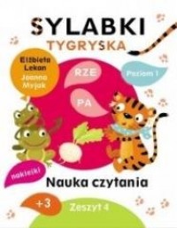 Sylabki Tygryska. Nauka czytania - okładka książki