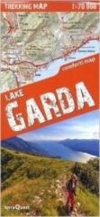 Trekking map jezioro Garda 1:70 - okładka książki