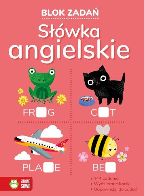 Blok zadań. Słówka angielskie - okładka książki