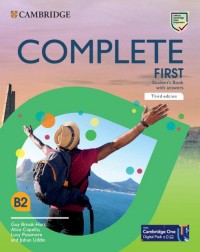 Complete First Students Book with - okładka podręcznika