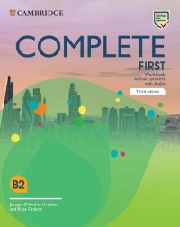 Complete First Workbook without - okładka podręcznika