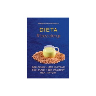 Dieta # bez alergii - okładka książki