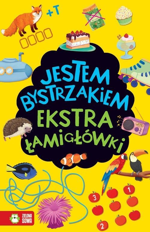 Jestem bystrzakiem. Ekstra łamigłówki - okładka książki