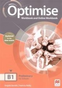 Optimise B1 Update ed. WB without - okładka podręcznika