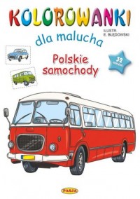 Polskie samochody. Kolorowanki - okładka książki