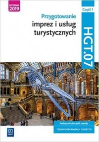 Przygotowanie imprez i usług turyst.HGT.07. - okładka podręcznika