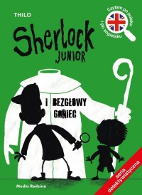 Sherlock Junior i bezgłowy goniec - okładka książki