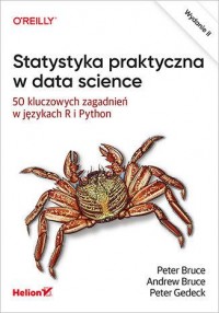 Statystyka praktyczna w data science. - okładka książki