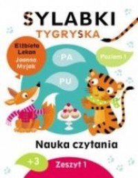 Sylabki Tygryska. Nauka czytania - okładka książki