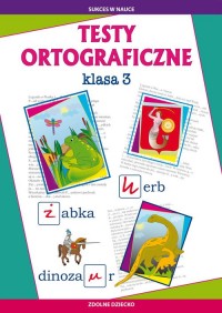 Testy ortograficzne klasa 3 - okładka podręcznika