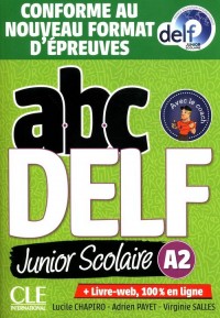 ABC DELF Junior Scolaire A2 książka - okładka podręcznika