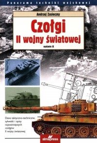 Czołgi II wojny światowej - okładka książki