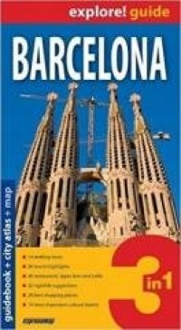 Explore! guide Barcelona 3w1 - okładka książki