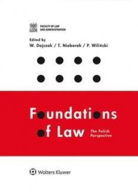 Foundations of Law The Polish Perspective - okładka książki