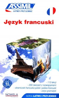 Francuski łatwo i przyjemnie + - okładka podręcznika