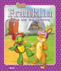 Franklin dąsa się na siostrę - okładka książki