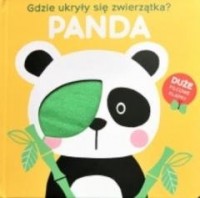 Gdzie ukryły się zwierzątka - Panda - okładka książki