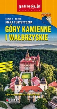 Góry Wałbrzyskie i Kamienne - mapa - okładka książki