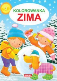 Kolorowanka - ZIMA - okładka książki