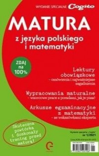 Matura z języka polskiego i matematyki - okładka podręcznika