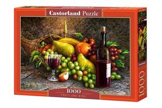 Fruit and Wine (puzzle - 1000 elem.) - zdjęcie zabawki, gry