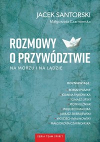 Rozmowy o przywództwie na morzu - okładka książki