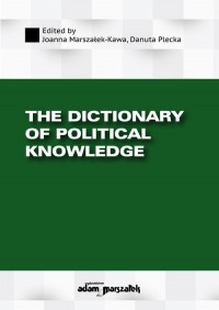 The Dictionary of Political Knowledge. - okładka książki