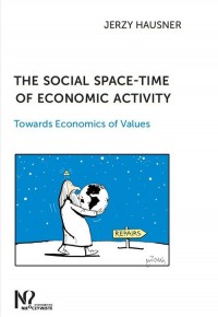 The social space-time of economic - okładka książki