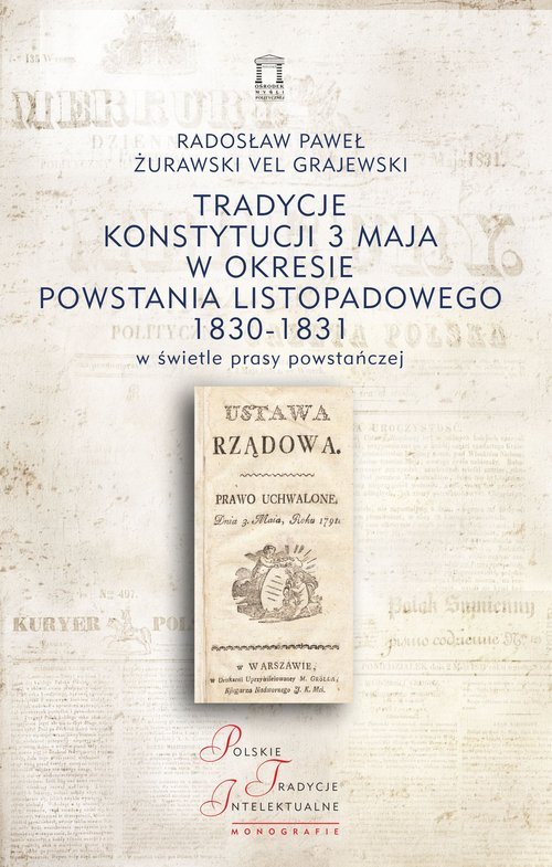 Tradycje Konstytucji 3 maja w okresie - okładka książki