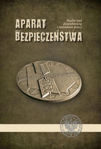 Aparat bezpieczeństwa. Studia nad - okładka książki