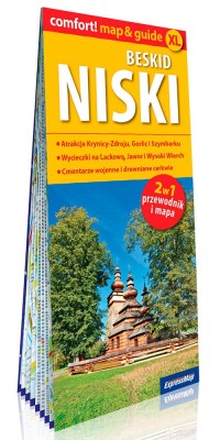 Comfort! map&guide XL Beskid Niski - okładka książki