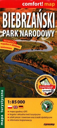 Comfort!map Biebrzański Park Narodowy - okładka książki
