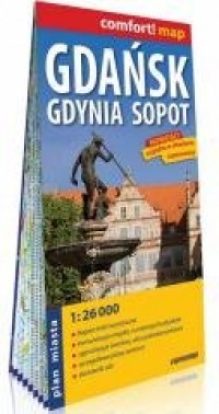 Comfort!map Gdańsk, Gdynia, Sopot - okładka książki