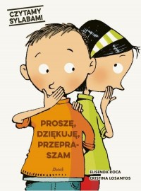 Czytamy sylabami. Proszę, dziękuję, - okładka książki