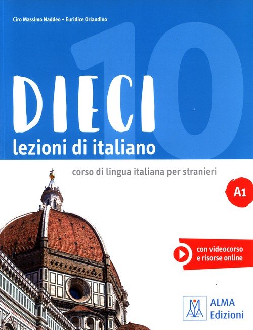 Dieci A1 Lezioni di italiano - okładka podręcznika