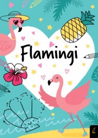 Koloruję. Kocham flamingi - okładka książki