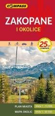 Mapa turystyczna - Zakopane i okolice - okładka książki