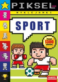 Pikselowe wyklejanki - Sport - okładka książki