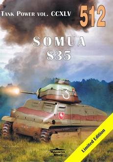 Tank Power vol.  CCXLV 512 Somua - okładka książki