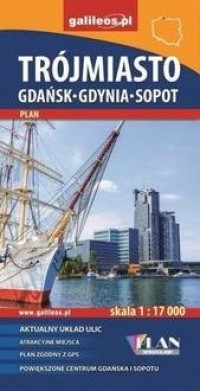 Trójmiasto Gdańsk-Gdynia-Sopot - okładka książki