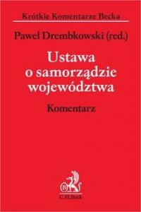 Ustawa o samorządzie województwa. - okładka książki