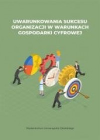 Uwarunkowania sukcesu organizacji - okładka książki