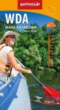 Wda - mapa kajakowa syntetyczna - okładka książki