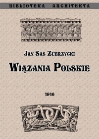 Wiązania polskie Przyczynek do - okładka książki
