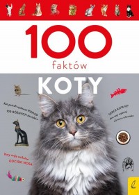 100 faktów. Koty - okładka książki